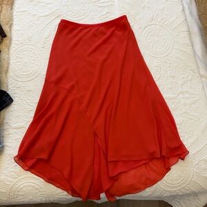 Wilfred Red Midi Skirt